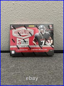 2023 PANINI PLATES & PATCHES Hobby Box Football NFL Factory Sealed Trading Card