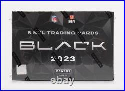 2023 Panini Black Football Factory Sealed Hobby Box QUANTITY