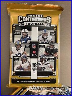 2023 Panini Contenders Retail/Mega Box 84 Pack Lot-72 Retail/ 12 MB-Sealed