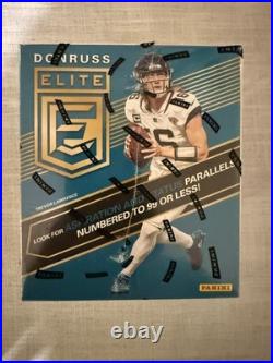 2023 Panini Donruss Elite NFL CARDS Factory Sealed Hobby Box 2 auto