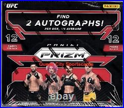 2023 Panini Prizm UFC Factory Sealed Hobby Box