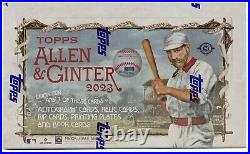 2023 Topps Allen & Ginter Hobby Baseball Factory Sealed Unopened Box 24 Packs