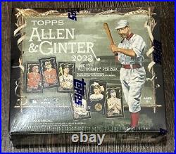 2023 Topps Allen & Ginter X Online Exclusive Factory Sealed Hobby Box Wembanyama