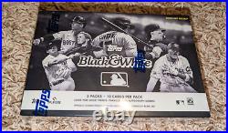 2023 Topps Black & White Baseball Factory Sealed Hobby Box Online Exclusive