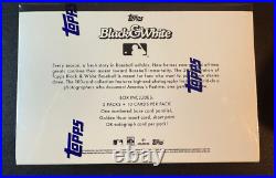 2023 Topps Black & White Sealed Baseball Box Online Exclusive