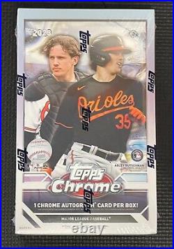 2023 Topps Chrome Baseball Factory Sealed Hobby Box