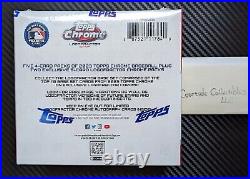 2023 Topps Chrome LOGOFRACTOR Baseball MLB STORE Edition Mega Box Factory Sealed