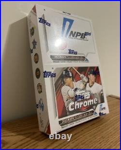 2023 Topps Chrome NPB Baseball card box factory Sealed From USA