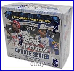 2023 Topps Chrome Update Series MLB Baseball Hobby Jumbo Box SEALED