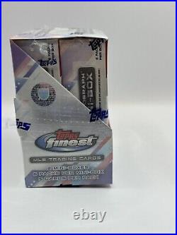 2023 Topps Finest MLS Soccer Hobby Box Factory Sealed Possible Messi