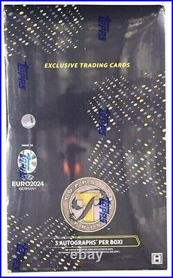 2023 Topps Pristine Road To Euro 2024 UEFA Soccer HOBBY Box Factory Sealed