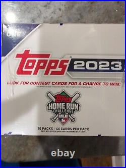 2023 Topps Series 1 Baseball Factory Sealed HTA Jumbo Box