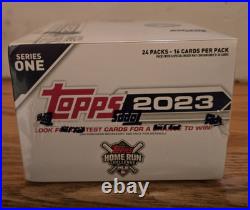 2023 Topps Series 1 Baseball Factory Sealed Retail Box Massive 394 cards