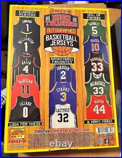 2023 Tristar Hidden Treasures Factory Sealed Box Autographed Basketball Jersey