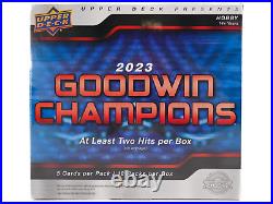 2023 Upper Deck Goodwin Champions HOBBY Box FACTORY SEALED