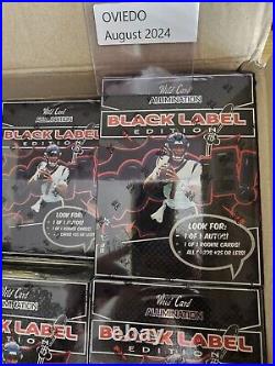 2023 Wild Card Alumination CJ Stroud Rookie Black Label 1 Sealed Hobby Box