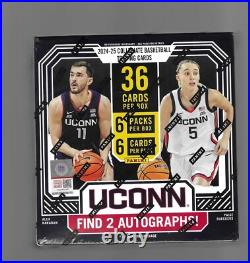 2024-25 Panini Collegiate Uconn Sealed Basketball Hobby Box 2024-25 Panini Collegiate Uconn Sealed Basketball Hobby Box