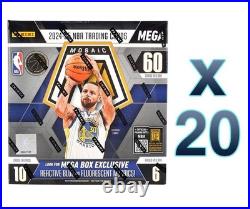 2024/25 Panini Mosaic NBA Basketball Mega Box Sealed Case of 20 Mega Box