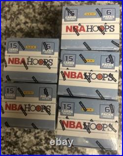 2024-25 Panini NBA Hoops (5) FIVE Winter Blue Blaster Boxes NEW FACTORY SEALED