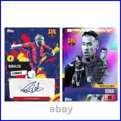 2024-25 Topps Barcelona Team Set Box Soccer Star Cards Factory Sealed 2024-25 Topps Barcelona Team Set Box Soccer Star Cards Factory Sealed