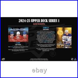 2024/25 Upper Deck Series 1 Hockey Hobby BRAND NEW SEALED Box Presale