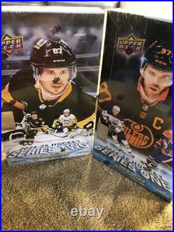 2024-25 Upper Deck Series 1 & Series 2 Hockey Factory Sealed Hobby Boxes 2024-25 Upper Deck Series 1 & Series 2 Hockey Factory Sealed Hobby Boxes