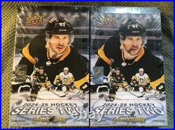 2024-25 Upper Deck Series #2 (2) Factory Sealed Hobby Boxes 2024-25 Upper Deck Series #2 (2) Factory Sealed Hobby Boxes