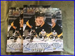 2024-25 Upper Deck Series 2 Hockey (3) Sealed Hobby Boxes