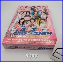 2024 BBM Woman's Pro Wrestling Pro-Wrestling Cards Box Factory Sealed Japan