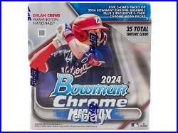 2024 BOWMAN CHROME MEGA BOX BASEBALL BRAND NEW FACTORY SEALED (35 Total Cards) 2024 BOWMAN CHROME MEGA BOX BASEBALL BRAND NEW FACTORY SEALED (35 Total Cards)