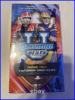 2024 Bowman Best U Football hobby box factory sealed