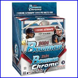 2024 Bowman Chrome Baseball Factory Sealed Hobby Box