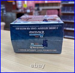 2024 Bowman Chrome Baseball Master Hobby Box Sealed (2 Chrome Prospect Autos)