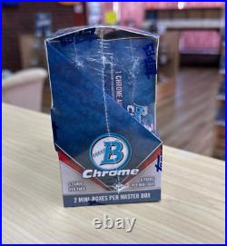 2024 Bowman Chrome Baseball Master Hobby Box Sealed (2 Chrome Prospect Autos)