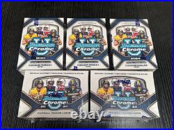 2024 Bowman University Chrome Football Factory Sealed Value Box (5 PACK)