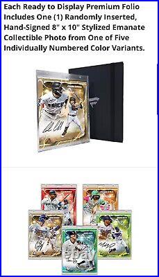 2024 Fanatics Under Wraps Emanate MLB Autograph Auto Factory Sealed Box Baseball