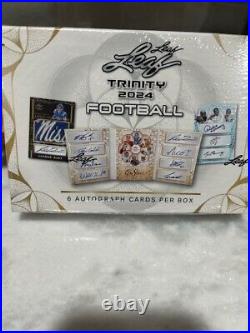 2024 LEAF Trinity Football Unopened Box