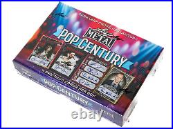 2024 Leaf Metal Pop Century Hobby Factory Sealed Box 4 Cards per Box