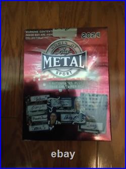 2024 Leaf Metal WOMEN of SPORT Sealed Box 7 Cards per box 4 Autos loaded 1/1