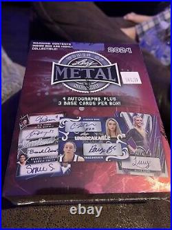 2024 Leaf Metal Women of Sport Hobby Box (4 Autos) Factory Sealed Livvy, Brink