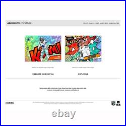 2024 Panini Absolute Football Hobby Mega Box Factory Sealed NEW 24PAFA-MBH 2024 Panini Absolute Football Hobby Mega Box Factory Sealed NEW 24PAFA-MBH