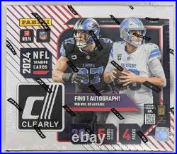 2024 Panini Clearly Donruss Football Hobby Box FACTORY SEALED 2024 Panini Clearly Donruss Football Hobby Box FACTORY SEALED