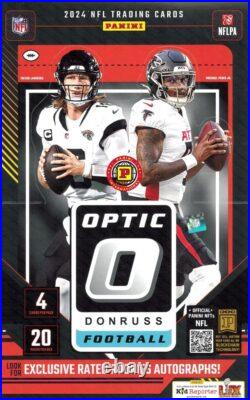 2024 Panini Donruss Football NFL Optic Hobby International Box Factory Sealed