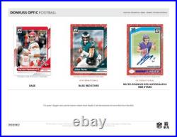 2024 Panini Donruss Football NFL Optic Hobby International Box Factory Sealed