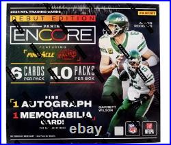 2024 Panini Encore Football Factory Sealed Hobby Box 2024 Panini Encore Football Factory Sealed Hobby Box
