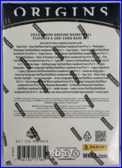 2024 Panini Origins WNBA Women's Basketball Factory Sealed HOBBY Box 3 Hits 2024 Panini Origins WNBA Women's Basketball Factory Sealed HOBBY Box 3 Hits