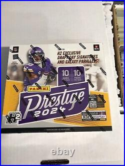 2024 Panini Prestige Football H2 Hobby Box -Sealed