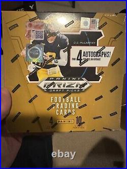 2024 Panini Prizm Draft Picks Hobby Box 4 Autographs Per Box Sealed