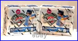 2024 Panini Prospect Debut Edition Baseball Factory Sealed Hobby Box Lot of 2