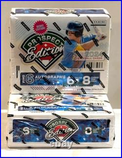 2024 Panini Prospect Debut Edition Baseball Factory Sealed Hobby Box Lot of 2